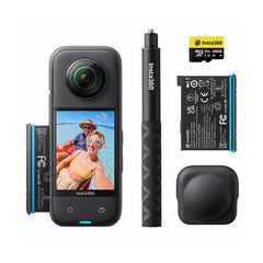 Insta360 X3 5.7K Action Camera-Adventure Bundle – Black