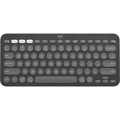 Logitech K380s Pebble Keys 2 Wireless Keyboard – Tonal Graphite