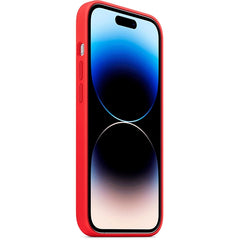 Apple iPhone 14 Pro Silicone Case with MagSafe - Red Price in Dubai