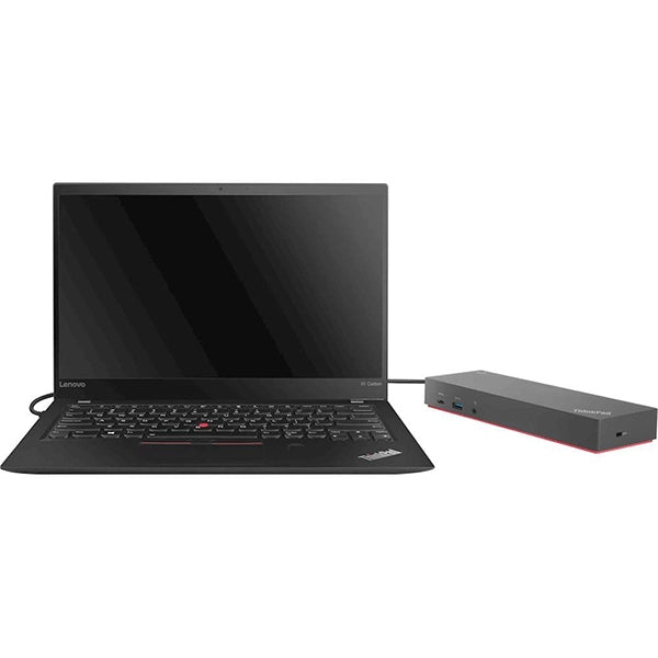 Lenovo ThinkPad Hybrid USB Type-C Laptop Dock with USB-A Adapter - Black Price in Dubai
