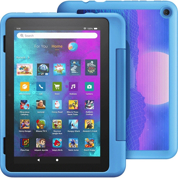Amazon Fire HD 8 Kids Pro Tablet 8-inch (12th Gen) 32GB - Cyber Sky Price in Dubai