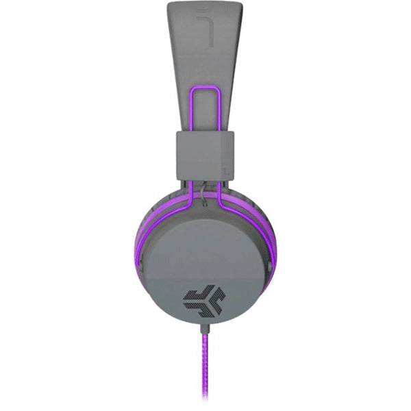 JLab Jbuddies Headphone Studio On-Ear Kids Wired Headphones Gray/ Purple Price in Dubai