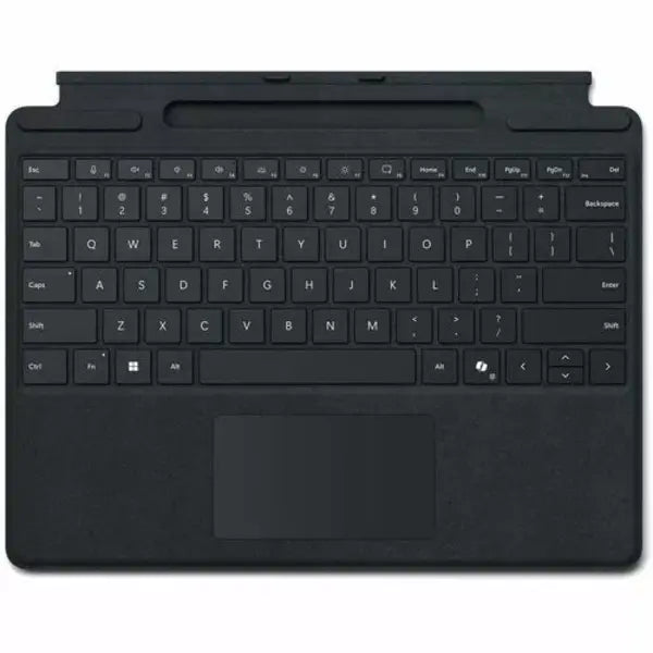 لوحة مفاتيح Microsoft Surface Pro مع مساحة تخزين للقلم - أسود 