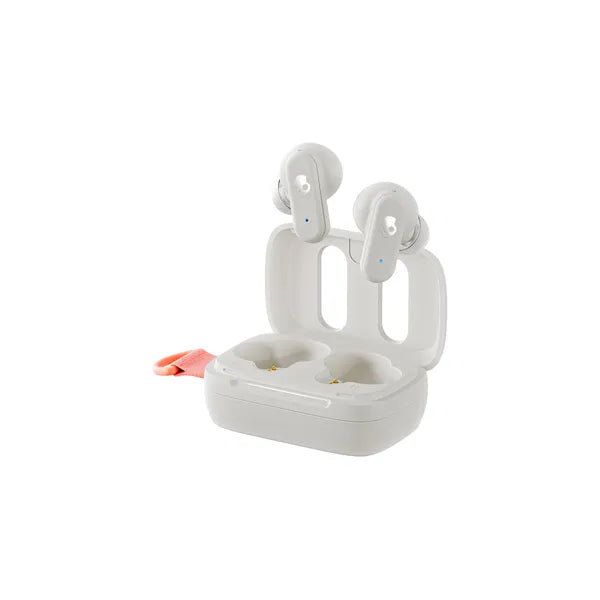 سماعات أذن لاسلكية حقيقية من Skullcandy Dime 3 - Triple Threat White