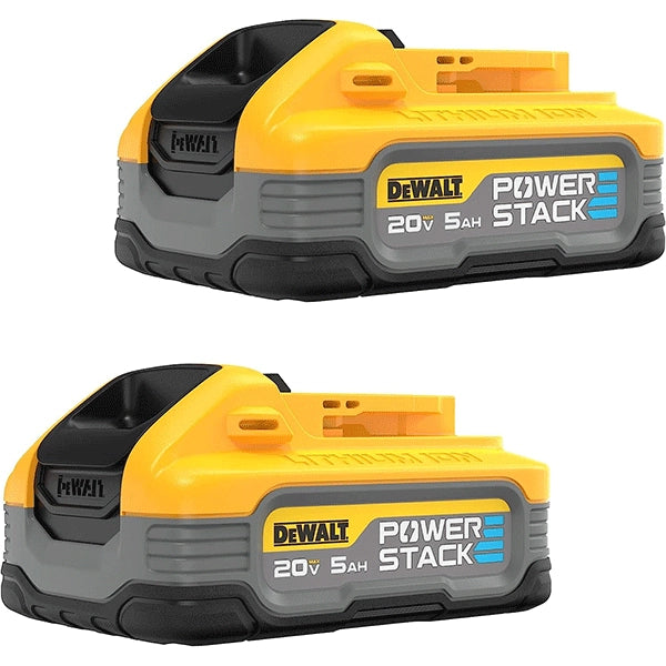 DEWALT Powerstack 20V Rechargeable 5Ah Lithium Ion (2-Pack) MAX Battery Price in Dubai