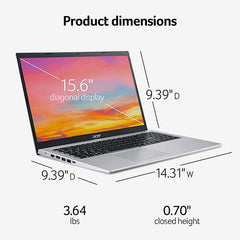 Acer Aspire 15.6'' FHD Laptop Intal Coce i3 11 Gen (4GB 128GB SSD)