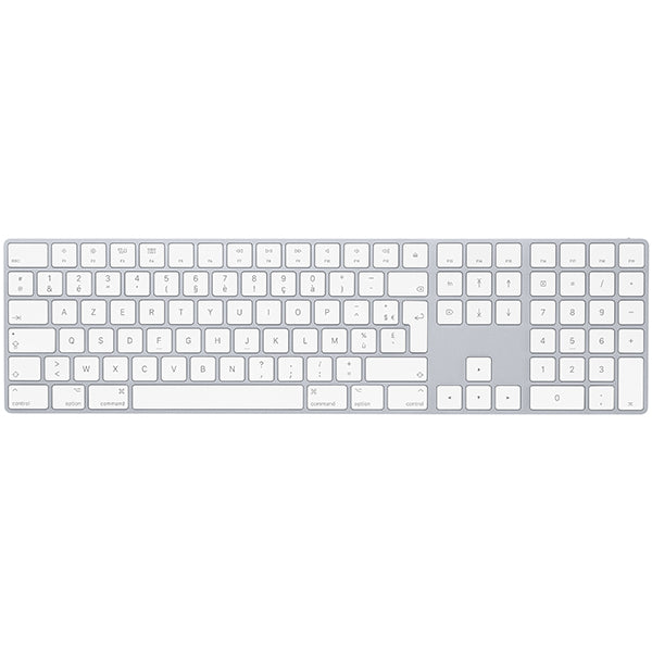 Apple Magic Keyboard with Numeric Keypad (French) - Silver