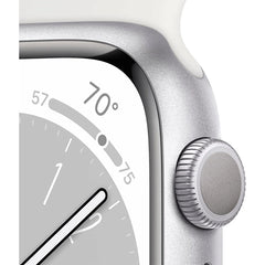 Apple Series 8 45mmSm Smart Watch Silver Aluminum