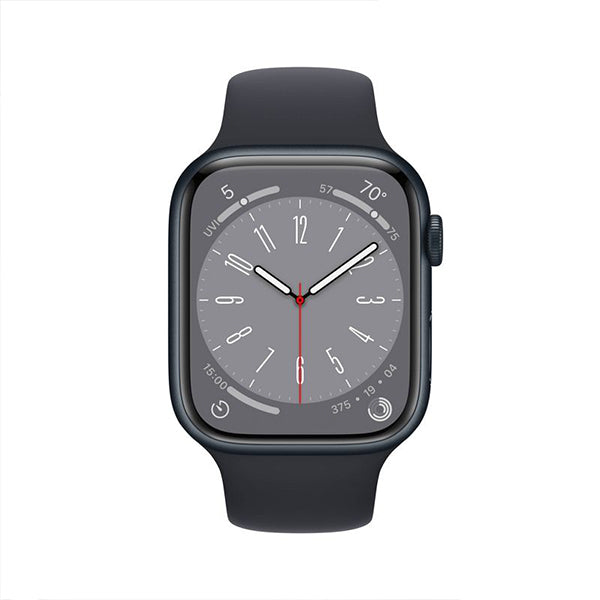 Apple Watch Series 8 (GPS) 45MM/ML Aluminum Case with Sport Band - Midnight Price in Dubai