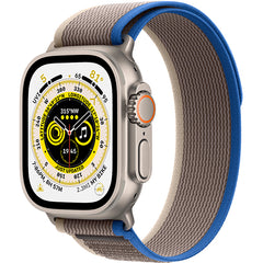 Apple Watch Ultra (GPS + Cellular) 49mm Smart Watch Titanium Case - Blue/Gray