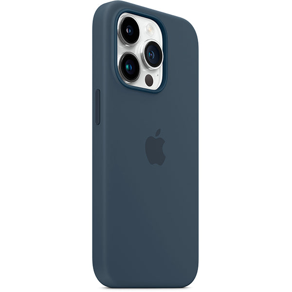 Apple  iPhone 14 Pro Max Silicone Case with MagSafe - Storm Blue Price in Dubai