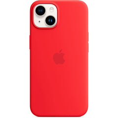 Buy Apple iPhone 14 Silicone Case with MagSafe Red