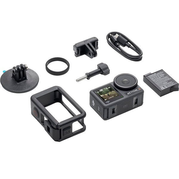 DJI Osmo Action 3 Standard Combo Outdoor Action Camera with 4K - Black Price in Dubai