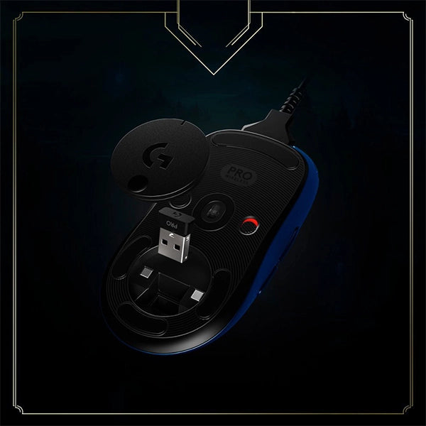 Logitech G PRO (League Of Legends) Wireless Gaming Mouse – Blue