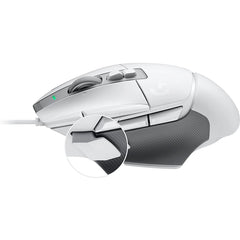 Logitech G502 X Wired Hyper-fast scroll Gaming Mouse – White