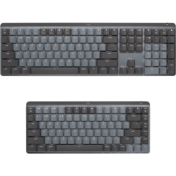 Logitech MX Wireless Mechanical Tactile Switch Keyboard for with Backlit Keys - Graphite Price in Dubai