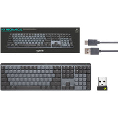 Logitech MX Wireless Mechanical Tactile Switch Keyboard for with Backlit Keys - Graphite Price in Dubai