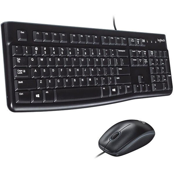 Logitech Mk120 Corded Keyboard & Mouse Combo