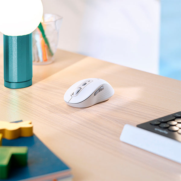 Logitech Signature M650 Wireless Mouse - White Price in Dubai