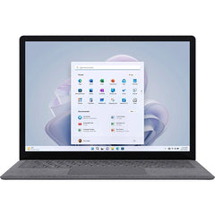 Microsoft Surface Laptop 5 / 13.5-inch / Touch Screen / Intel Evo Platform / Core i5 / 8GB RAM / 256GB SSD / Platinum
