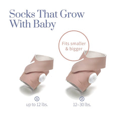 Used Owlet Baby Monitor Smart Sock 3 - Dusty Rose
