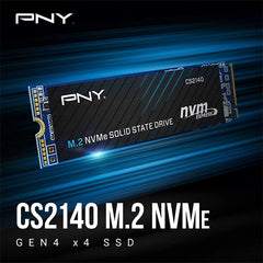 PNY CS2140 500GB M.2 NVMe Gen4 x4 Internal SSD