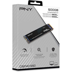 PNY CS2140 500GB M.2 NVMe Gen4 x4 Internal SSD