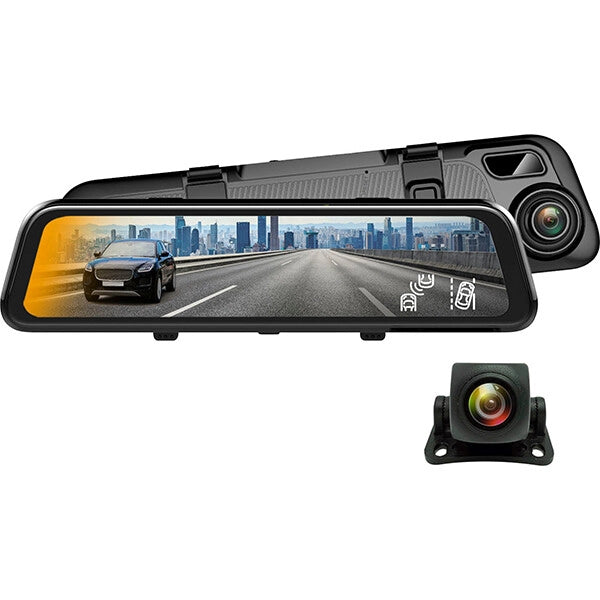 Used Rexing M2 2K Front and Rear Mirror Dash Cam with Smart BSD ADAS GPS