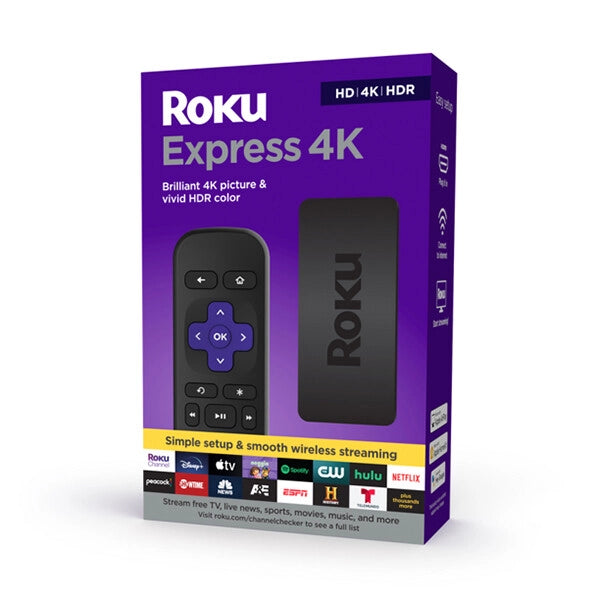 Used Roku Express 4K Streaming Media Player