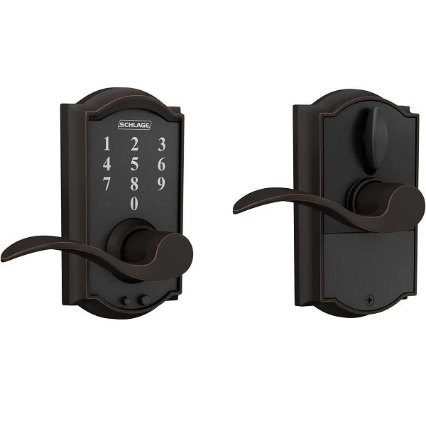 Schlage Touch Keyless Touchscreen Lever Electronic Keyless Entry Lock