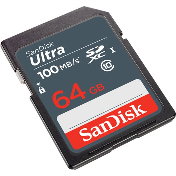 SanDisk Memory Card SD Ultra 100MB/s 64GB