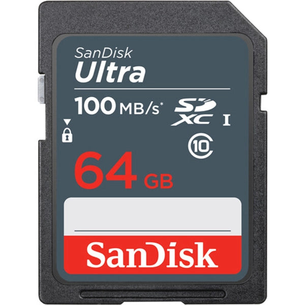 SanDisk Memory Card SD Ultra 100MB/s 64GB