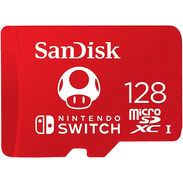 Sandisk microSDXC Memory Card for Nintendo Switch (100MB-128GB)