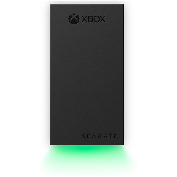 Seagate Game Drive for Xbox 1TB External USB 3.2 Gen 1 Portable SSD with Green LED Bar - Black