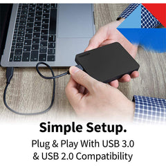 Toshiba Canvio Basics 2TB Portable External Hard Drive