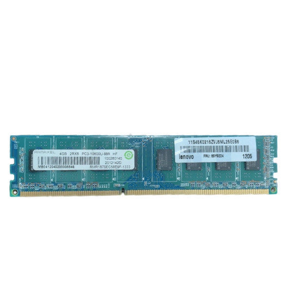 USED UNKNOWN BRAND DDR3 4GB RAM for Computer PC3-12800 DDR3- 1600MHz Non-ECC Unbuffered CL11 240-Pin DIMM