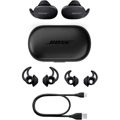 Used Bose QuietComfort True Wireless Noise Cancelling In-Ear Earbuds - Triple Black Price in Dubai