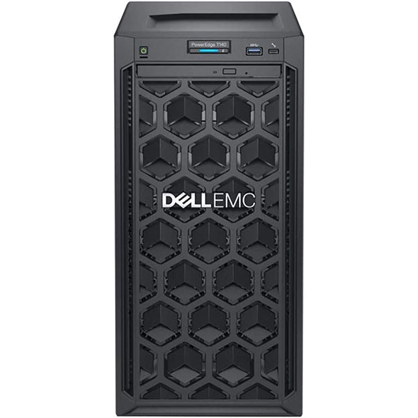 Used Dell PowerEdge T140 Mini Tower Server with Intel Xeon 3.3GHz CPU (16GB DDR4 RAM 1TB HDD Storage) - Black