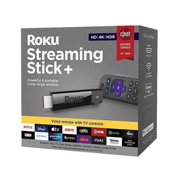 Used Roku Streaming Media Player Stick Plus