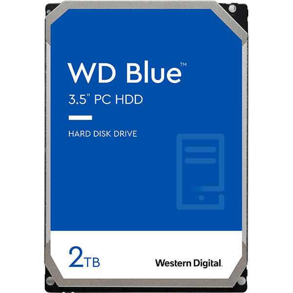 WD Blue 2TB Internal SATA Hard Drive for Desktops