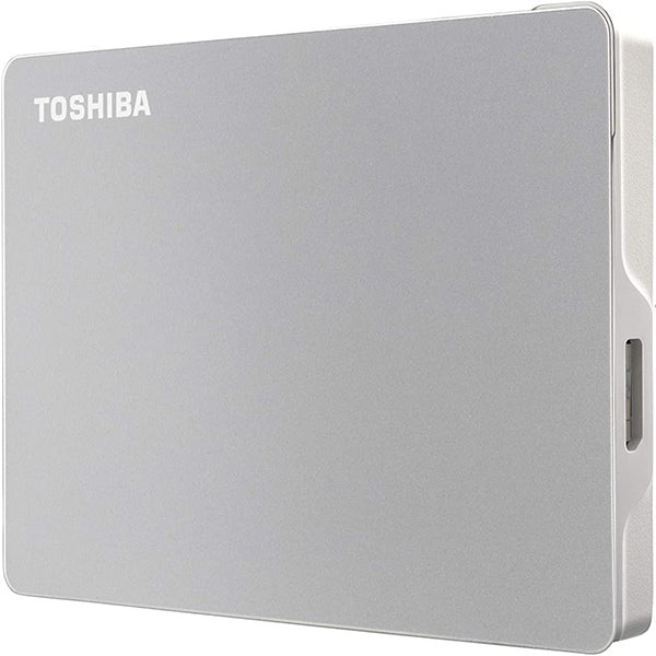 Toshiba Canvio Flex 2TB Portable External Hard Drive - Silver