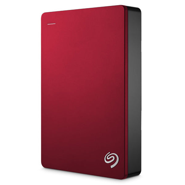Seagate 5TB Backup Plus Portable Hard Drive - Red