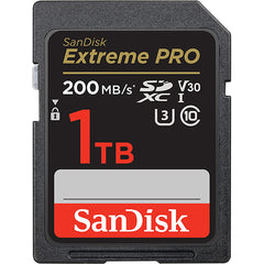 SanDisk 1TB Extreme Pro C10 200mb/S SDXC Memory Card
