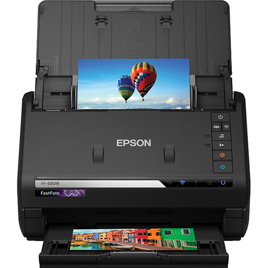 Used Epson FastFoto FF-680W Photo Scanner - Black