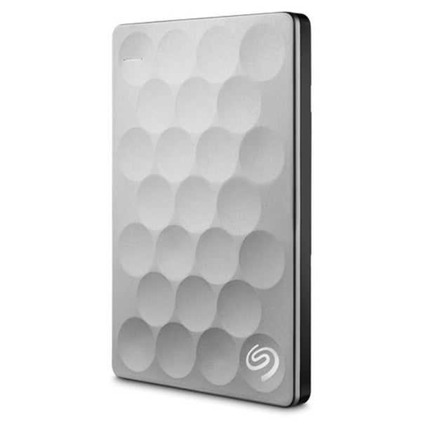 Seagate 1TB Ultra Slim Backup Plus Portable Hard Drive - Platinum