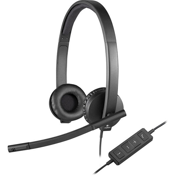 logitech wired stereo headset