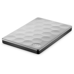 Seagate 1TB Ultra Slim Backup Plus Portable Hard Drive - Platinum