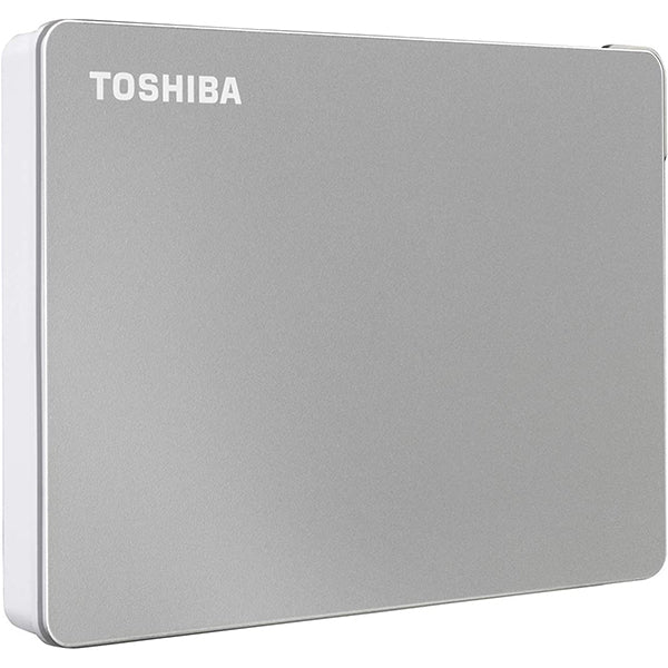 Toshiba Canvio Flex 2TB Portable External Hard Drive - Silver