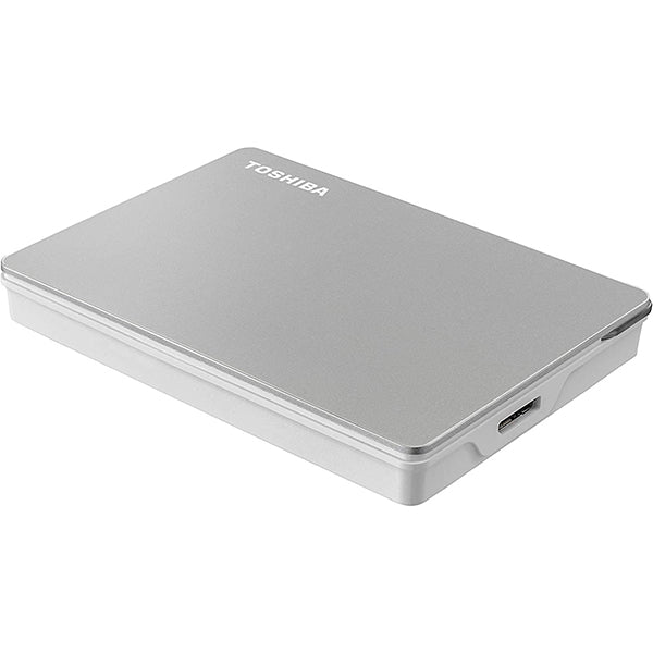 Toshiba Canvio Flex 2TB Portable External Hard Drive - Silver