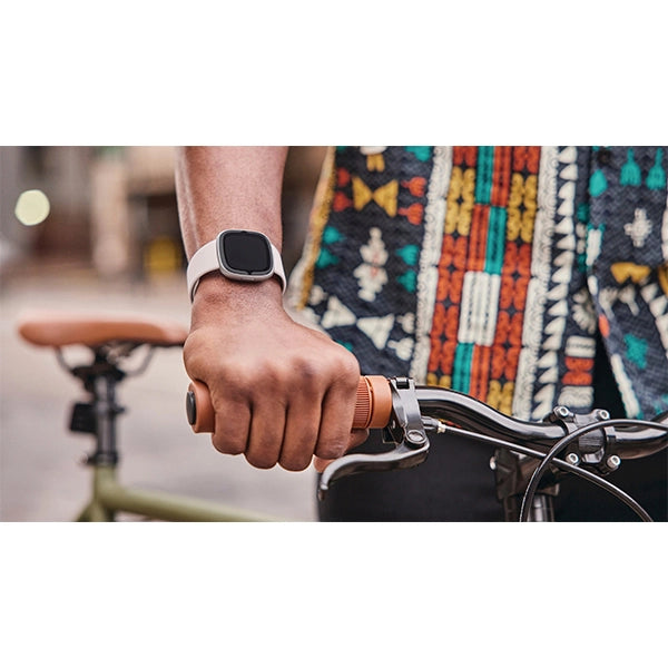 Fitbit Sense 2 Advanced Health Smartwatch Platinum Aluminum Case
